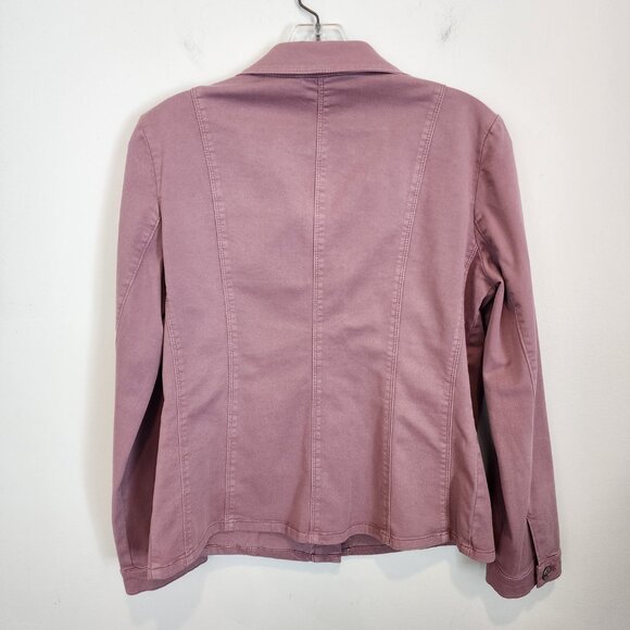 Chico's Twill Jacket, Like New - Picture 4 of 7